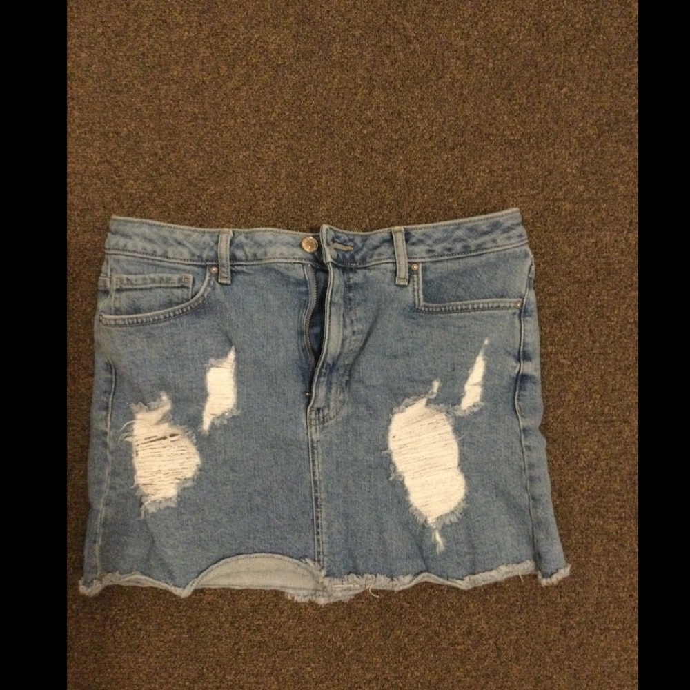 Jean skirt